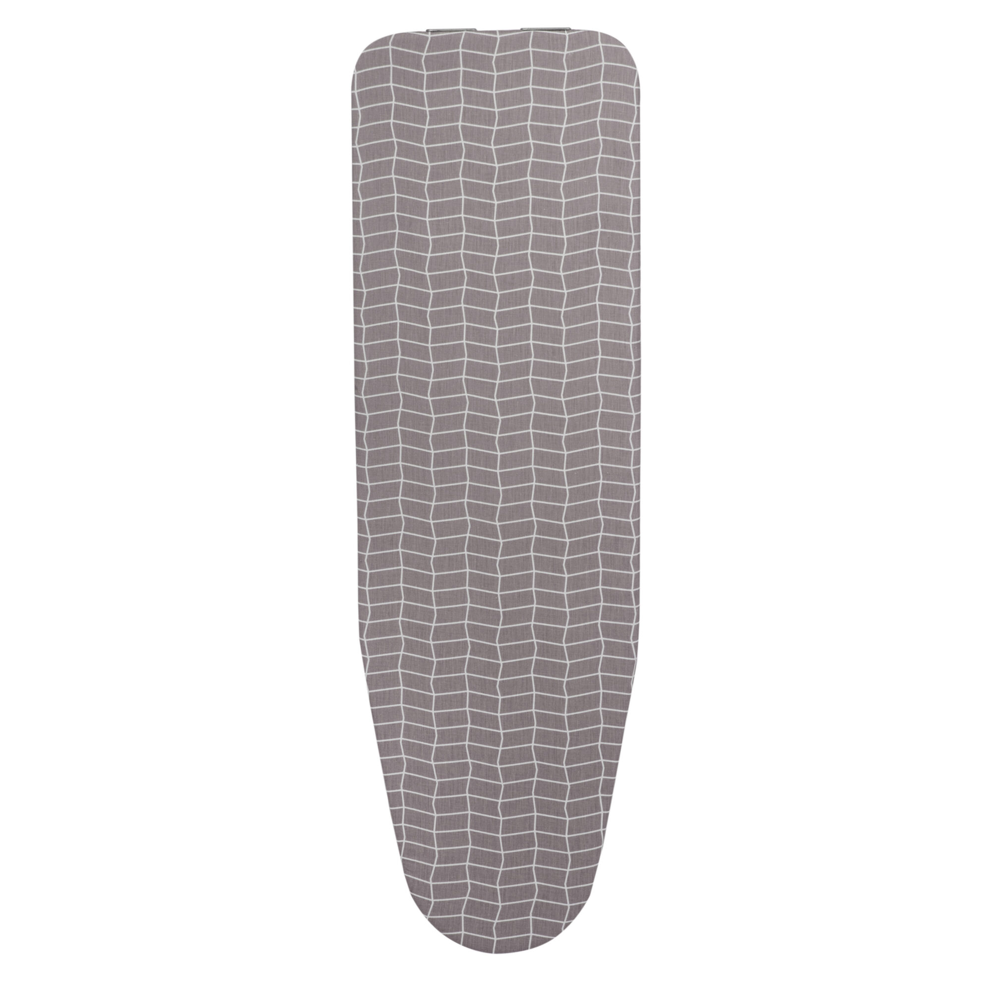 Two-layer ironing board cover in grey, size L. - 4
