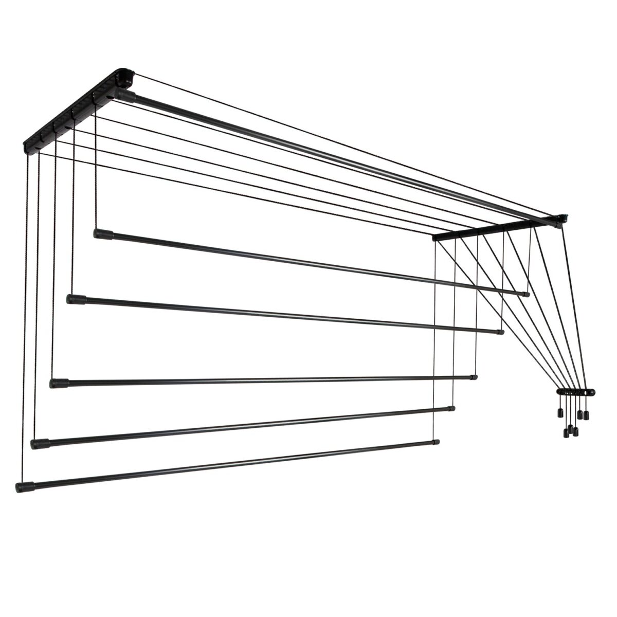 Ceiling Clothes Dryer 6x1.4 m Steel AV140B-6ST - 20