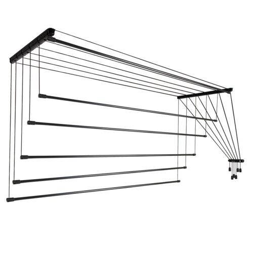 Ceiling Clothes Dryer 6x1.4 m Steel AV140B-6ST - 20