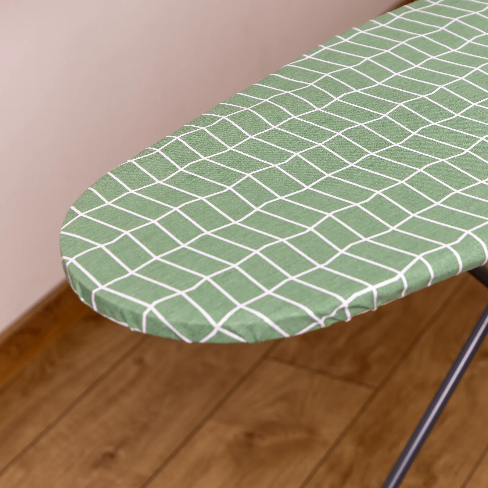 Ironing board cover, two-layer with felt, size S (for boards 30-36x114 cm), green (AV34S-02) - Image 3