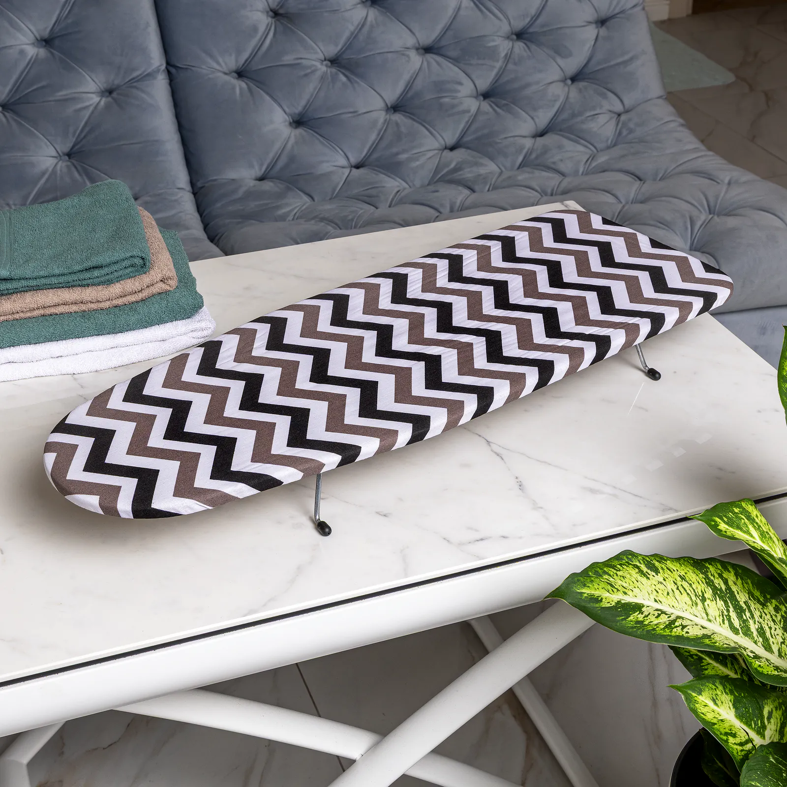 Ironing board Mini 75x27 cm, zigzag - Image 2