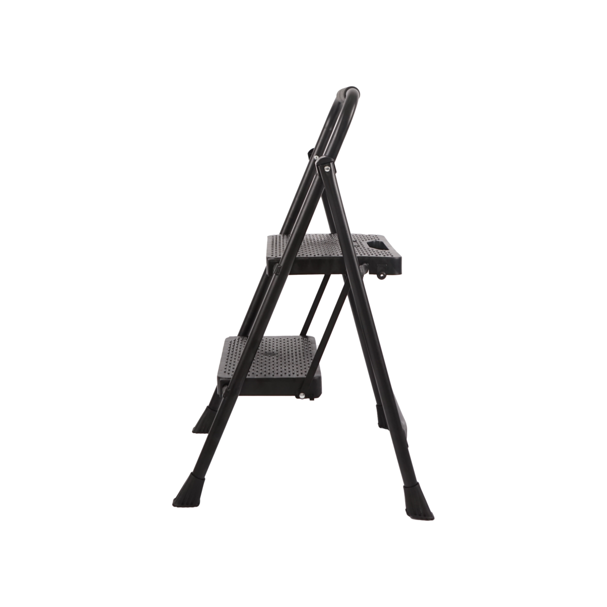 2-Step Folding Ladder with Safe-Lock Design - 2
