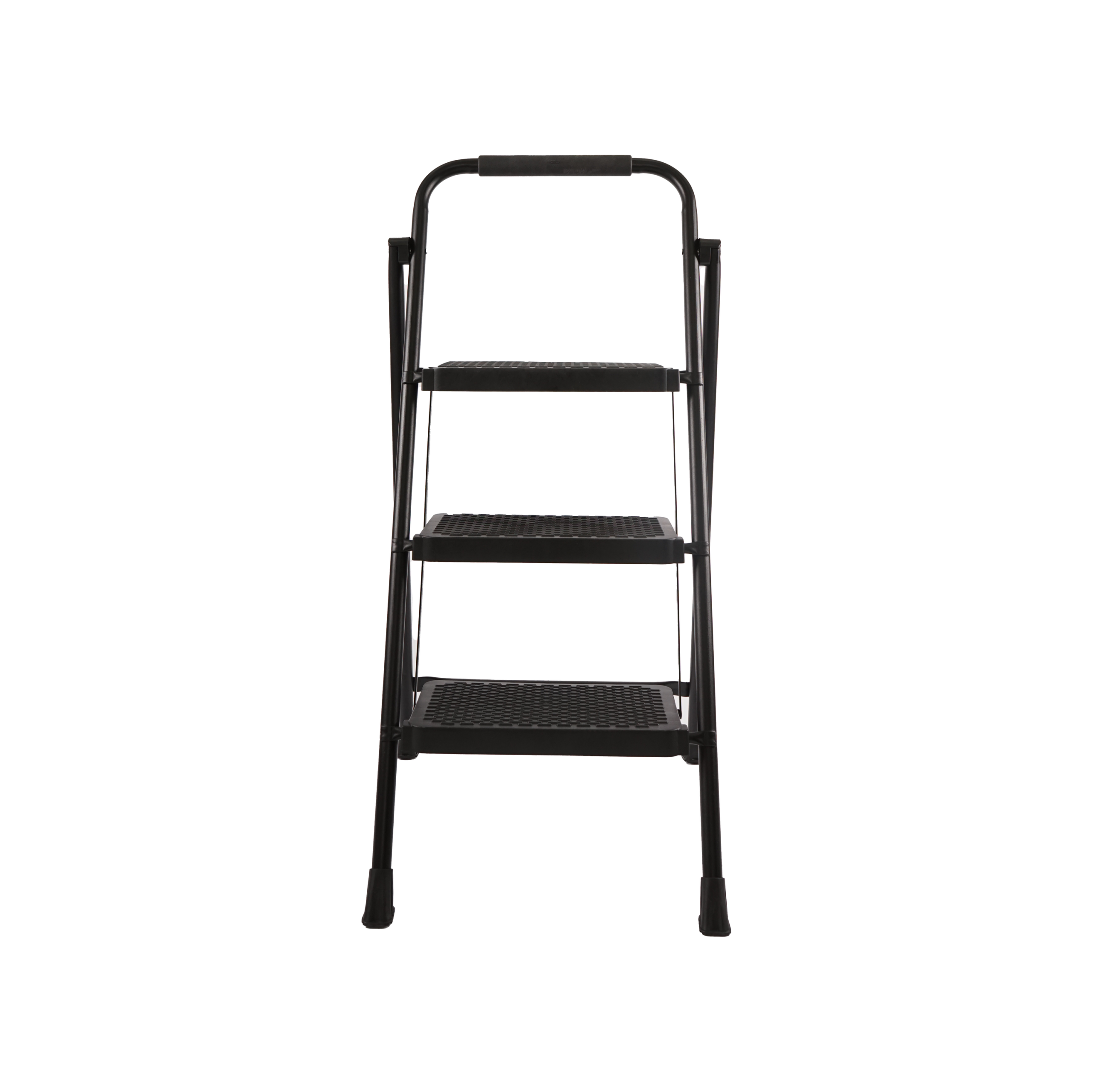 3 Step Steel Ladder - {feature/benefit} - 3