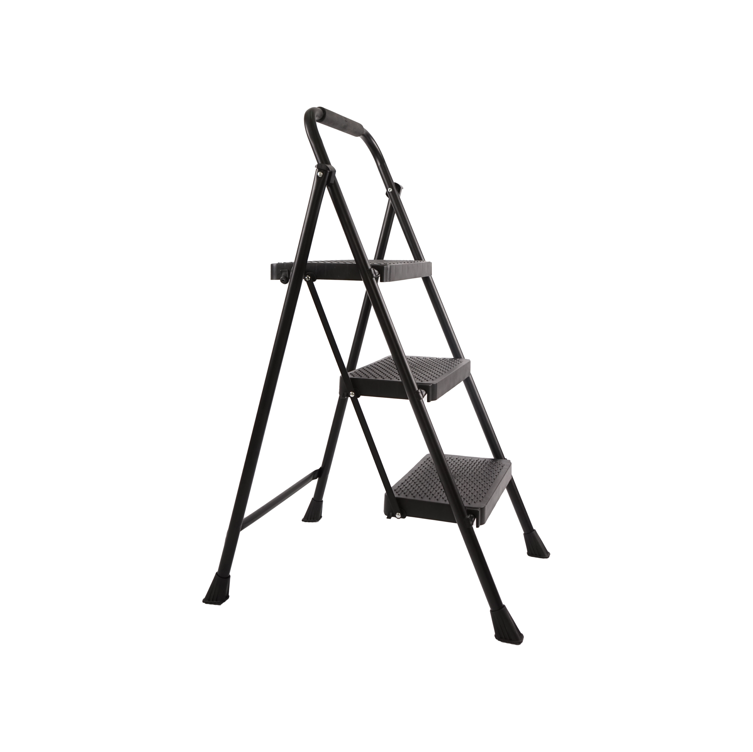 3 Step Steel Ladder - {feature/benefit} - 4