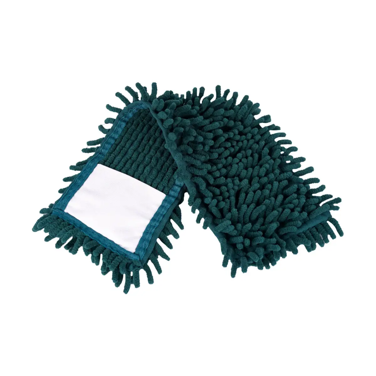 Microfiber refill for broom 43 cm Chenille, dark green