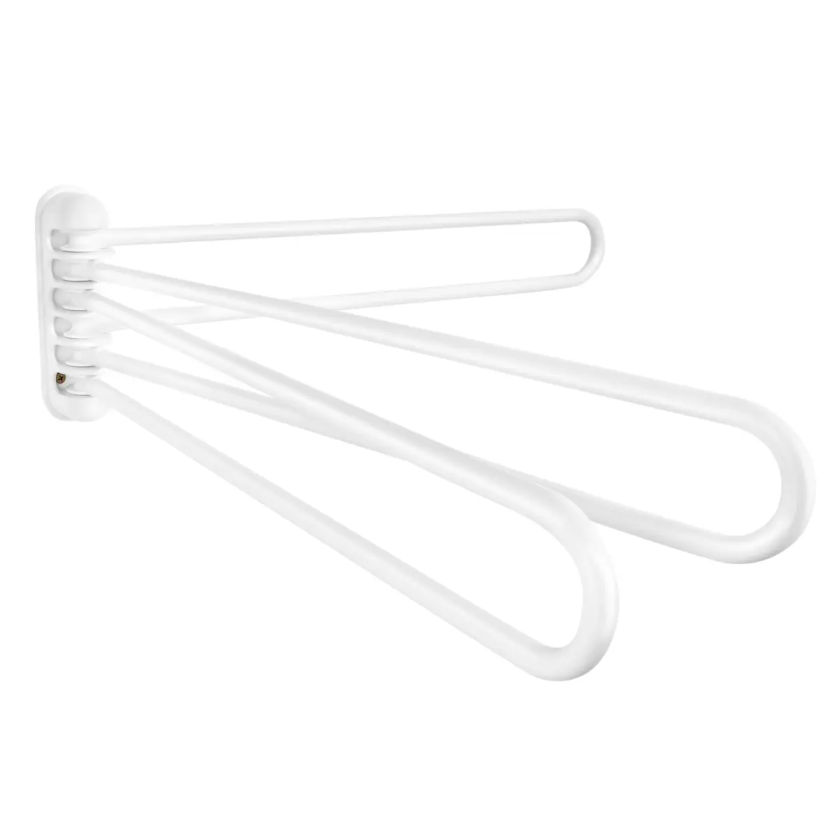 EuroHome wall-mounted towel holder with rotating sections