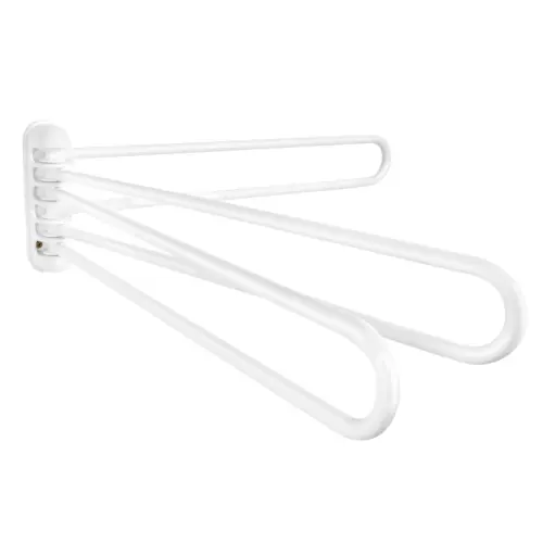 EuroHome wall-mounted towel holder with rotating sections