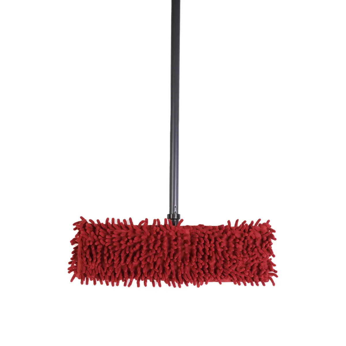 Flat microfiber cleaning mop with telescopic handle and replaceable head - 2