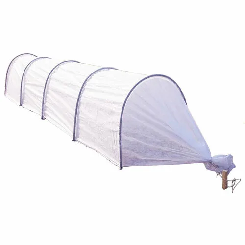 Portable Mini Greenhouse 8m White with non-woven fabric