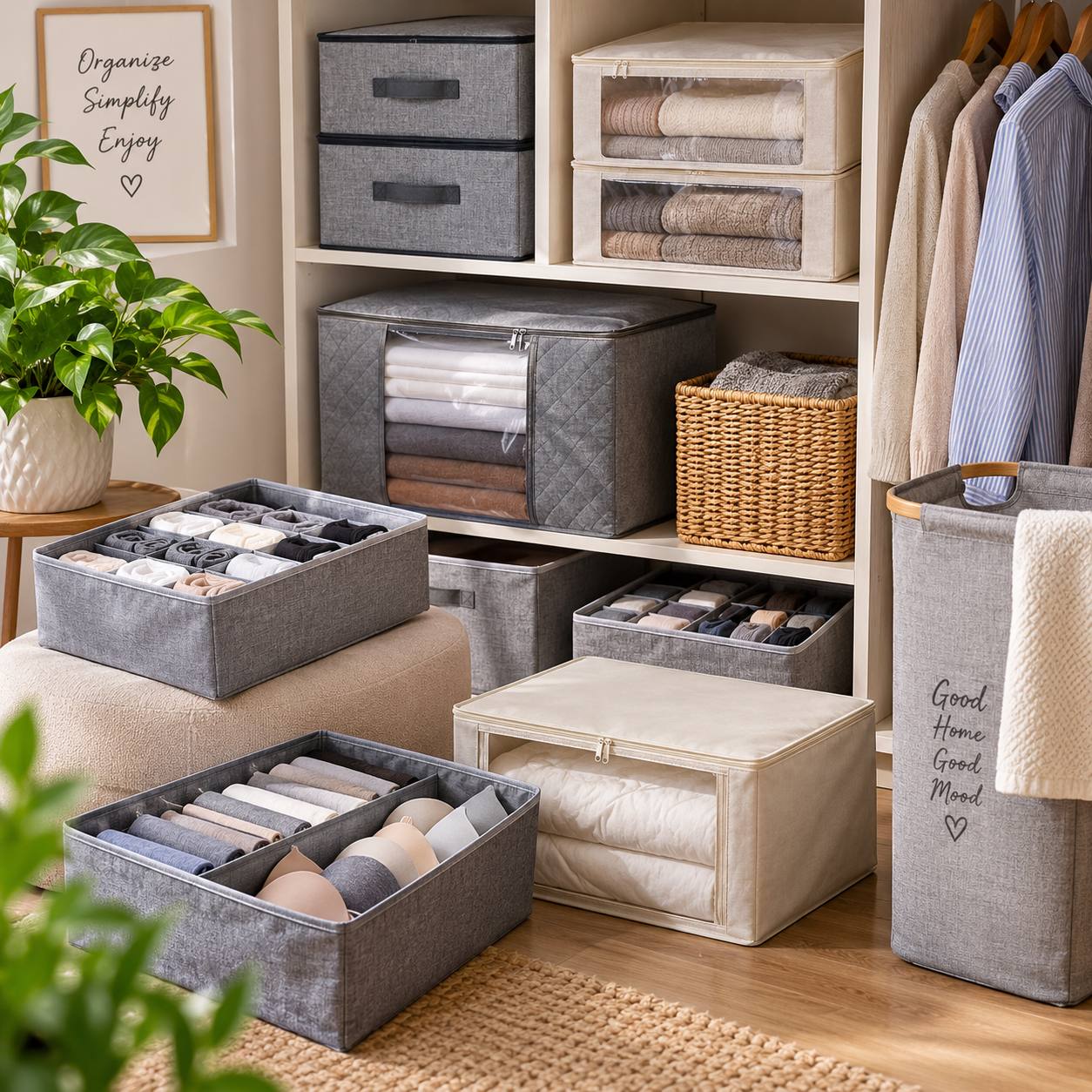 Storaging and Wardrobe